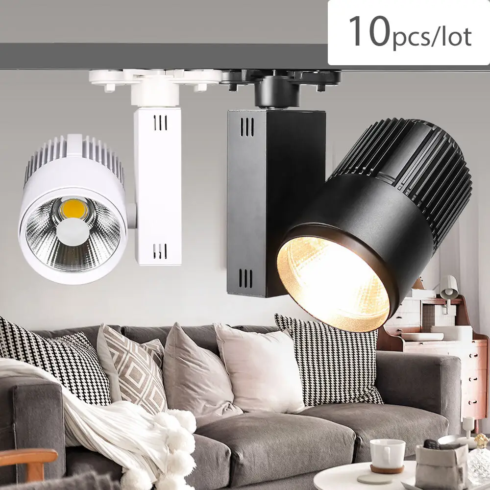 Led Linear Track Light Adjustable Beam Angle Shop Led Track Light System Moving Head Spotlight-1 8
