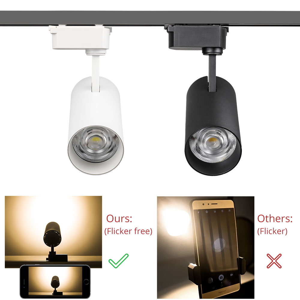 Temperatura de color ajustable del alto lumen Ra>90 de la luz de la pista del GO OCEAN 30W LED 7