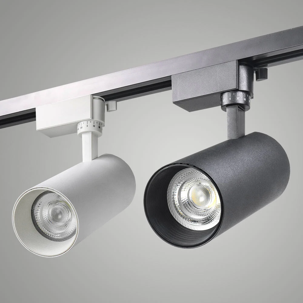 Modern Surface Mounted Spotlights Adjustable 10W COB TrackLight/Track Light/led Track Lighting 1