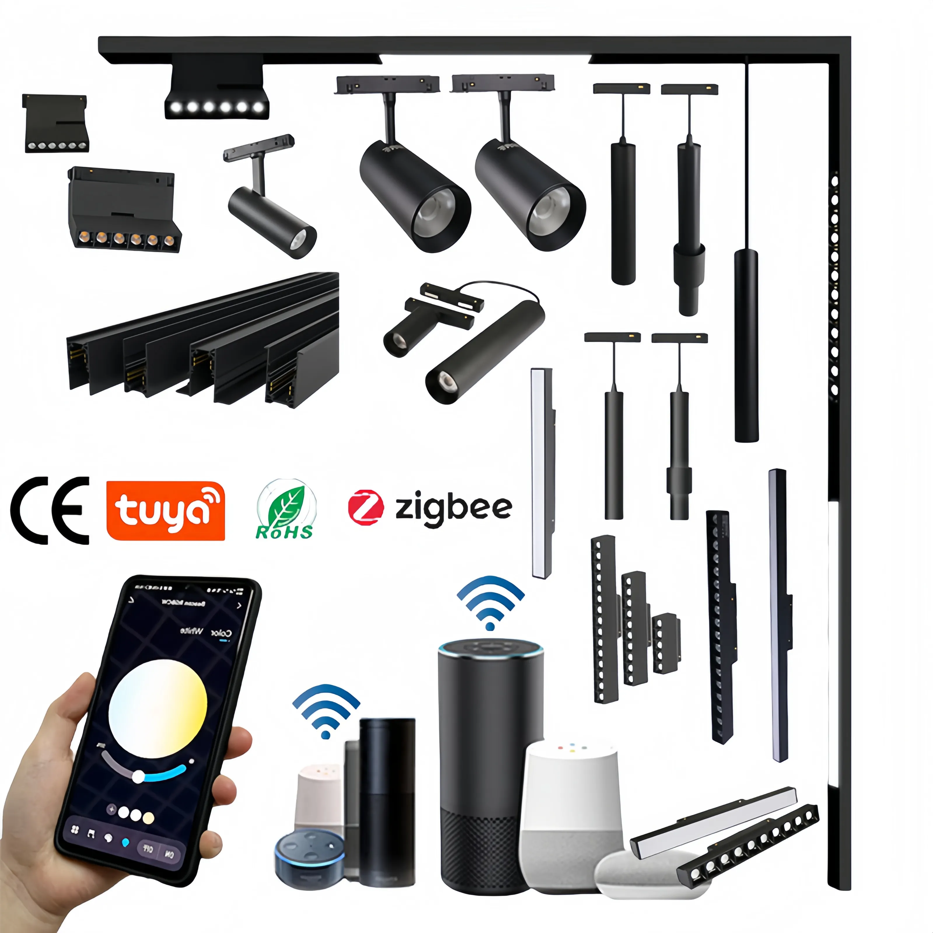 Factory Direct Magnetic Track Led Light for Sale 1