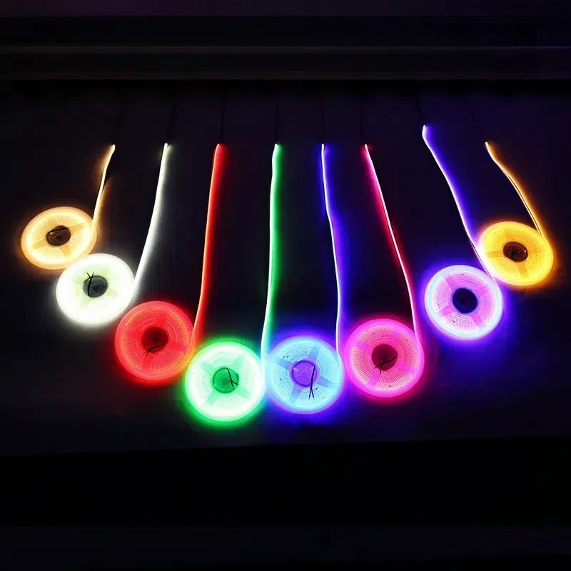 شريط إضاءة LED COB فائق الرقة بسمك 3 مم - خالٍ من النقاط، مرن &lt;000000&gt; ألوان مخصصة 1