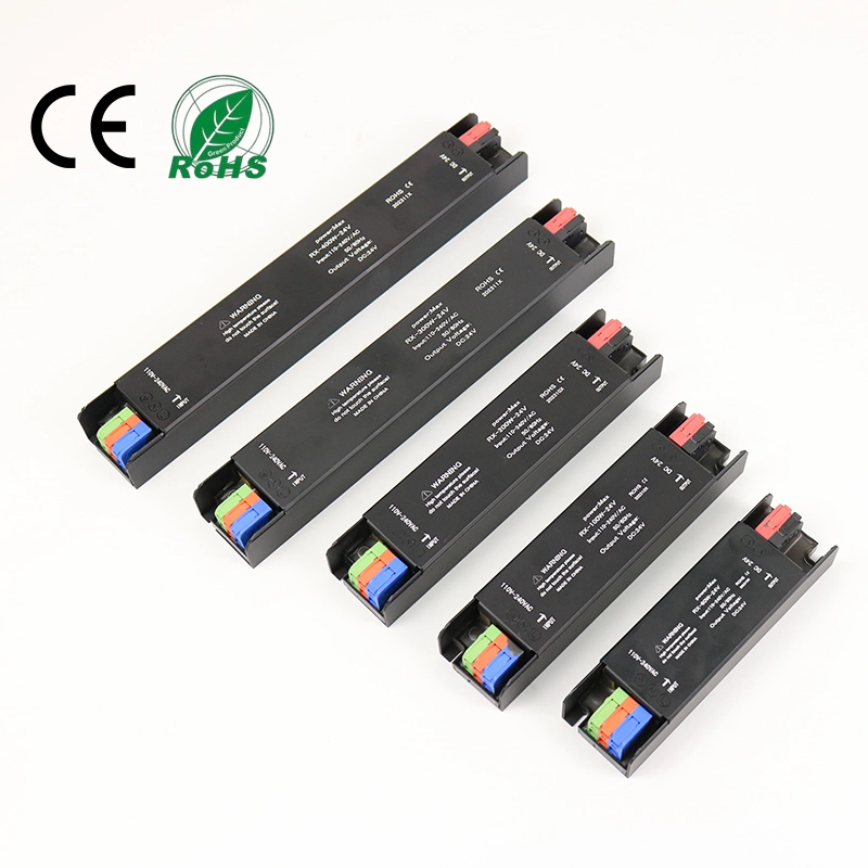 Transformador de fuente de alimentación de luz LED de 12V de 24 V para soluciones de iluminación flexibles 1