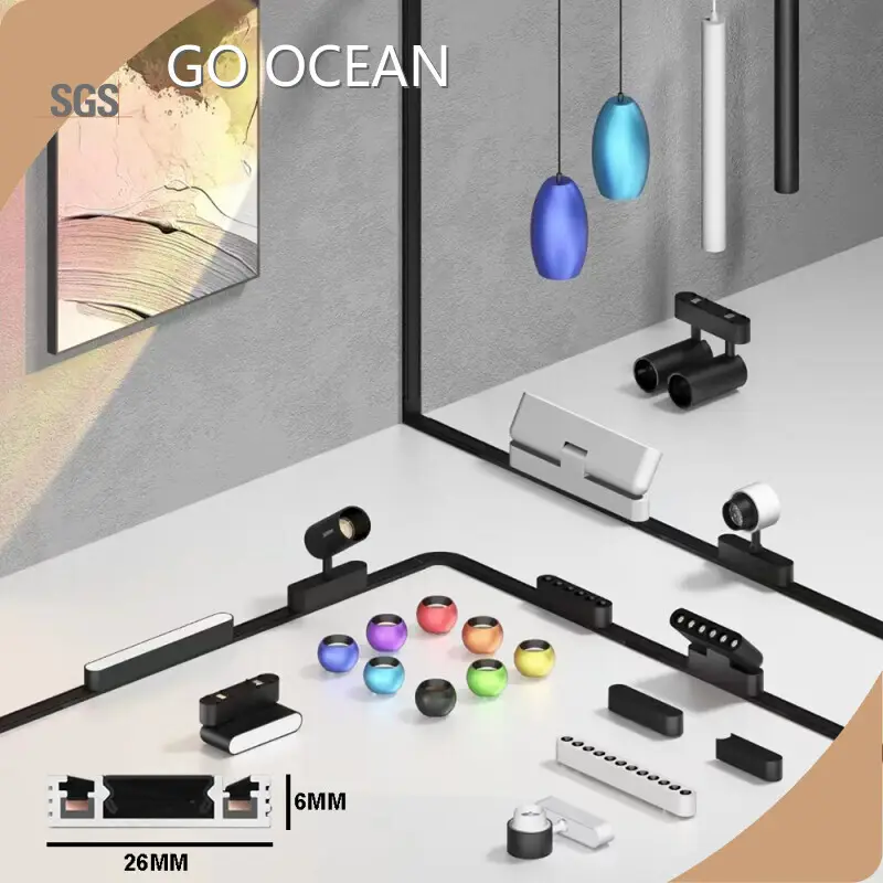 Practicalled Light Supplier for Sale Magnet Spotlight Pendant Light Linear Light Living Room 1