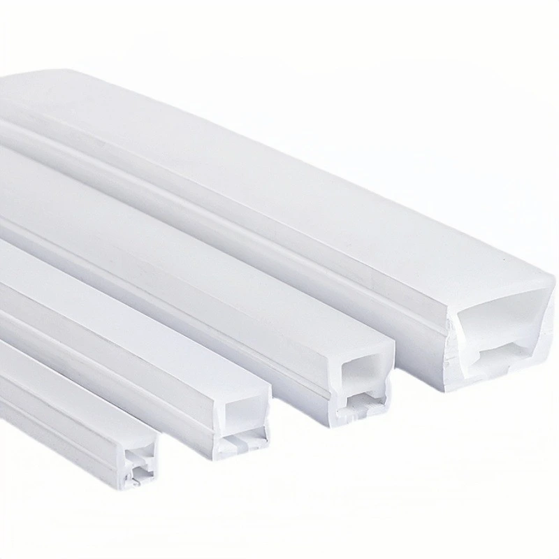 Multiple Silicone Tubing Models for Various LED Strip Installations