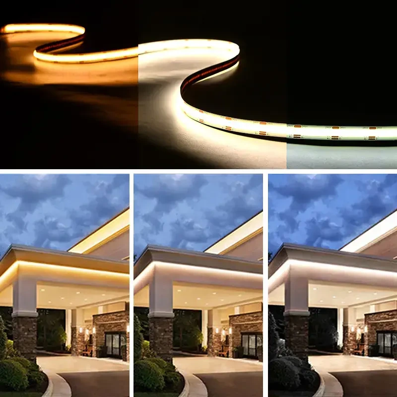 La température de couleur réglable (3000k blanc chaud à 6000k blanc frais) permet aux utilisateurs de créer l'ambiance parfaite pour n'importe quel cadre, des espaces résidentiels confortables aux environnements commerciaux dynamiques