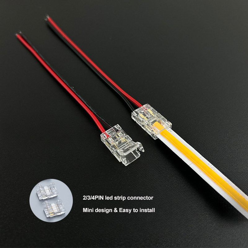 Factory Wholesale Flexible COB LED Strip Connector High Voltage Waterproof Lighting 5