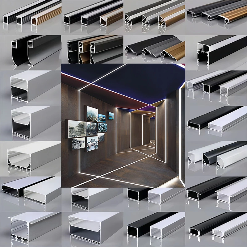 Recessed LED Aluminum Profile Channel for LED Strip Lighting 1