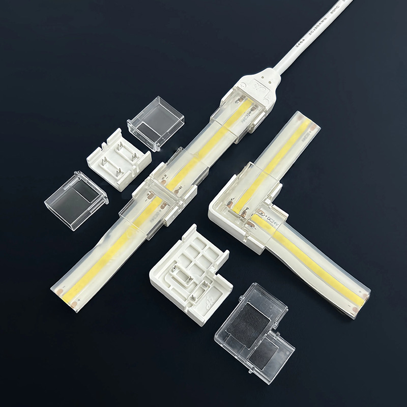 Buy Waterproof LED Strip Connectors for 8mm COB Lights Online 1