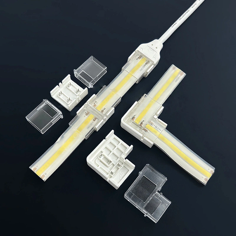 اشترِ موصلات شريط LED مقاومة للماء لمصابيح COB مقاس 8 مم عبر الإنترنت 1