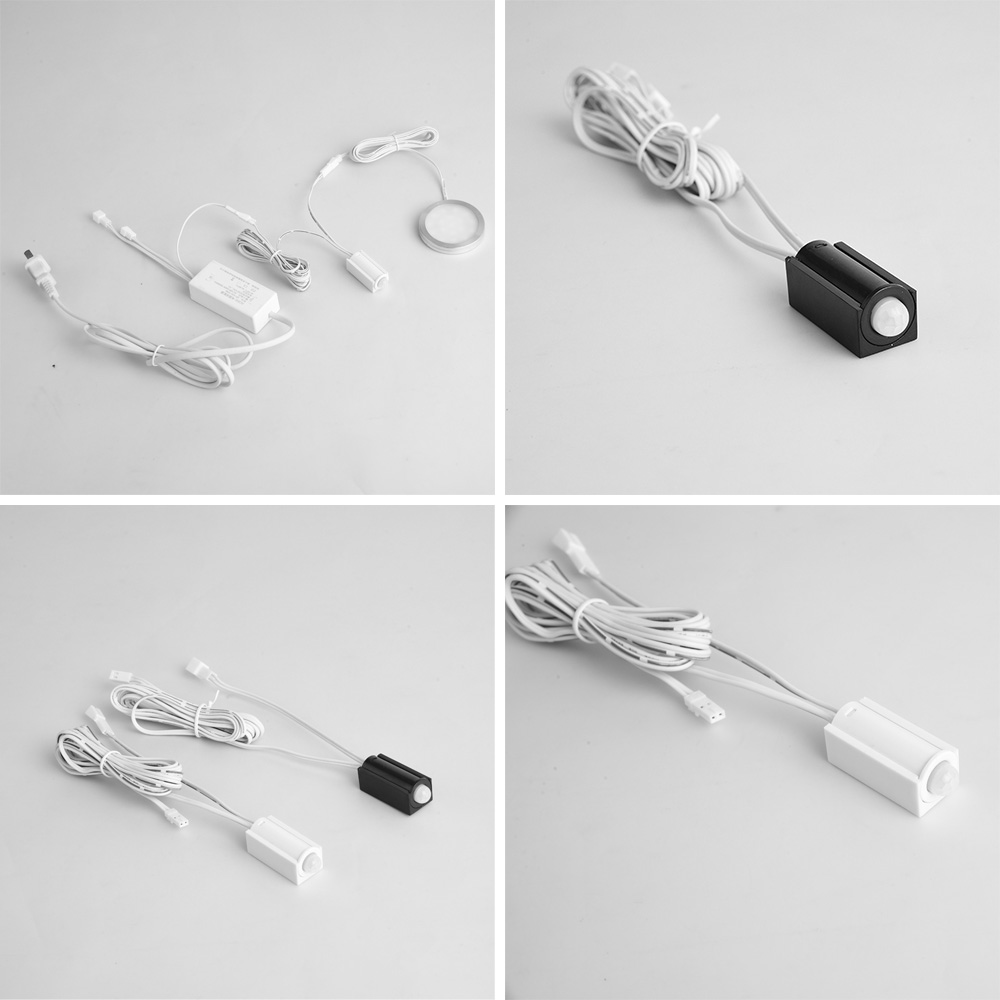12V Smart Human Body PIR Motion Sensor Switch for Cabinet / LED Lighting 7