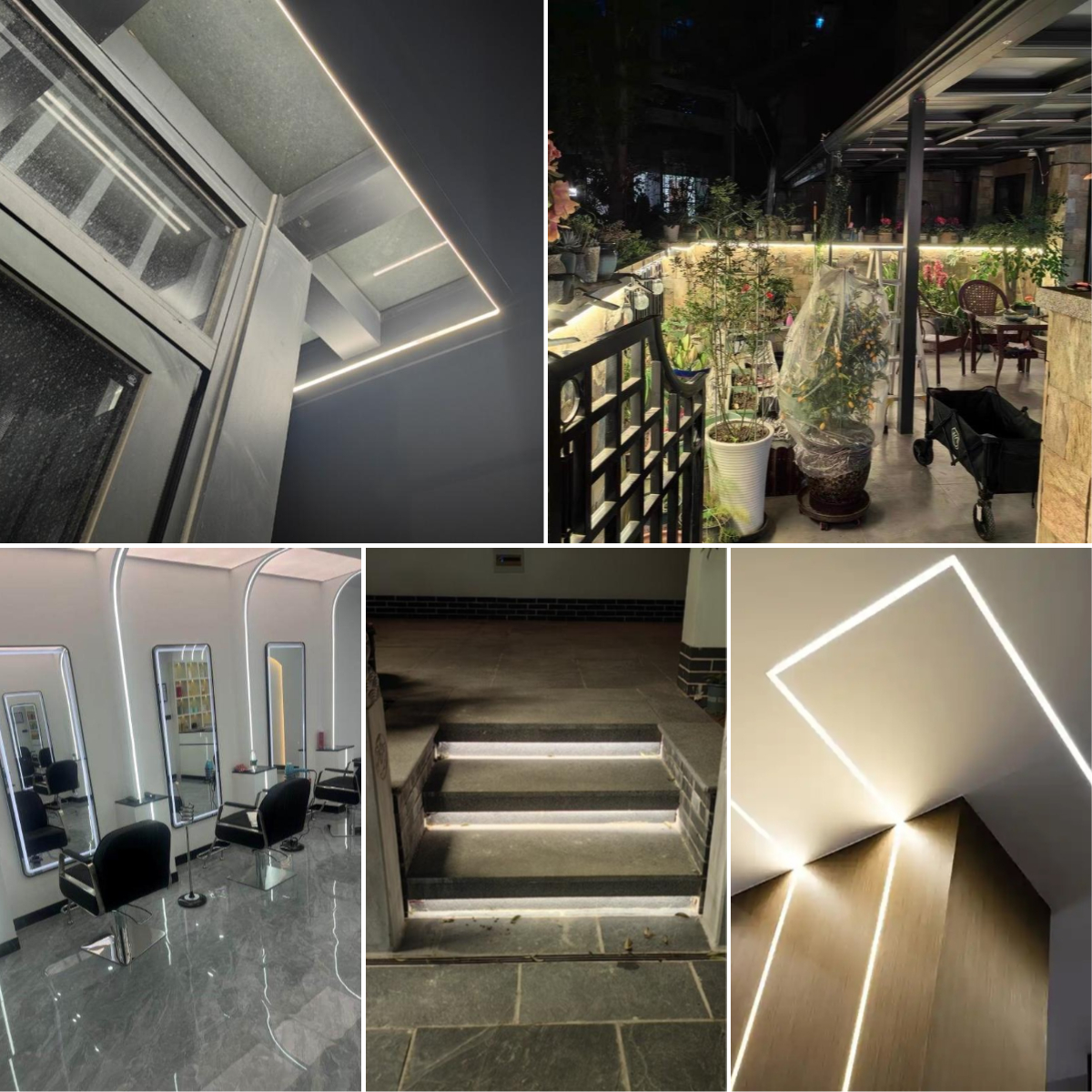 أضواء شريطية LED COB مقاومة للماء IP65 للاستخدام الداخلي/الخارجي 9