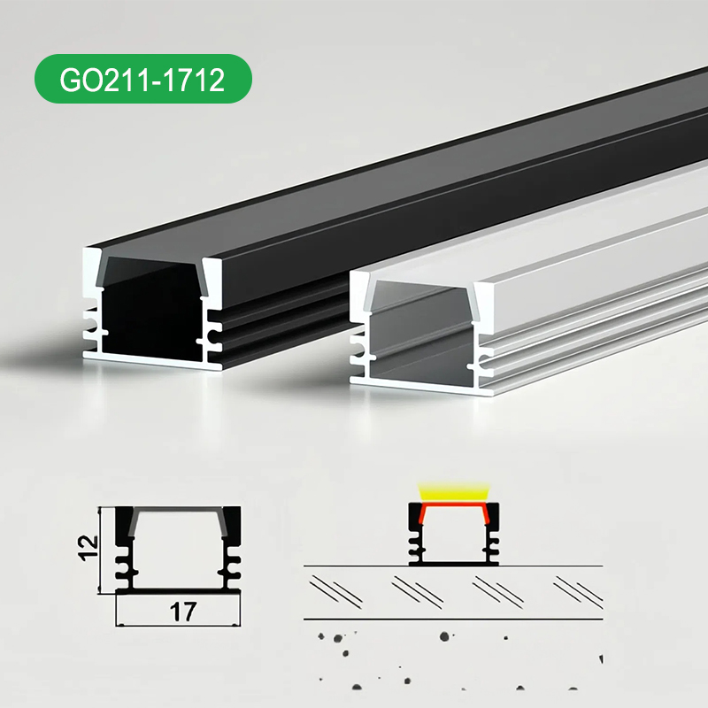 قطاعات ألومنيوم ممتازة لشرائط LED مع تبديد حرارة فائق 10