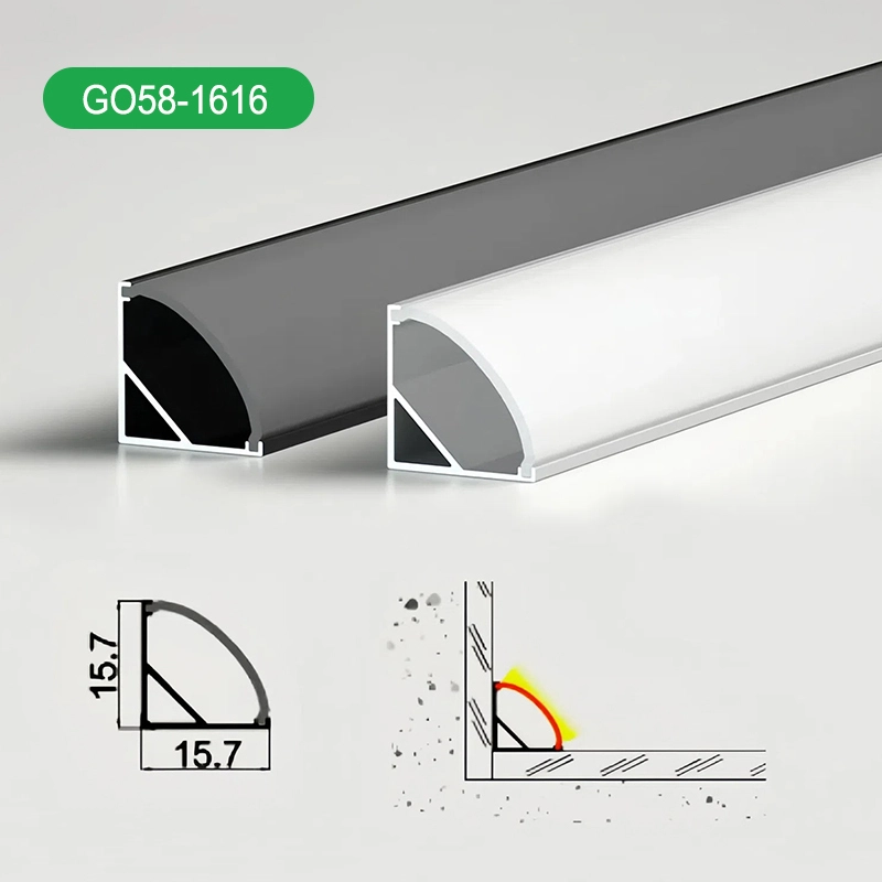 Custom Aluminum Profile For Led Strip Lighting & Wholesale Supply 1