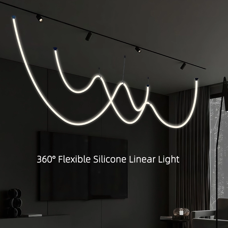 360° Silicone Linear Light High Brightness Flexible LED Strip for Indoor Decoration 1