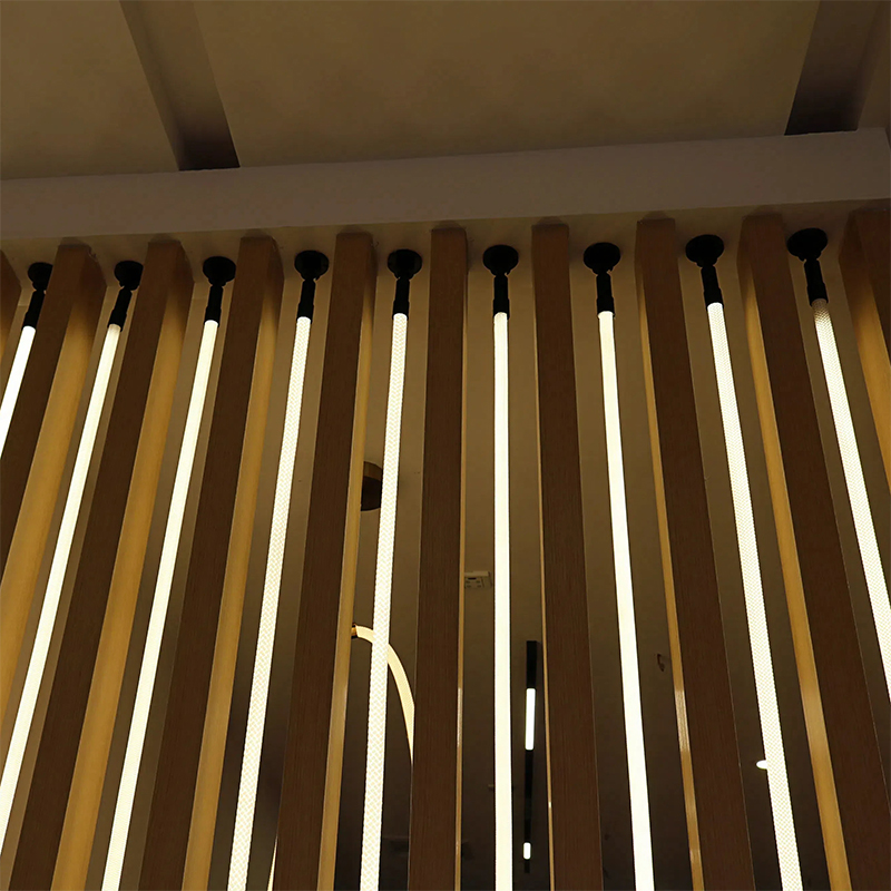 Tira de LED flexible de silicona de 360° de alto brillo para decoración de interiores 8
