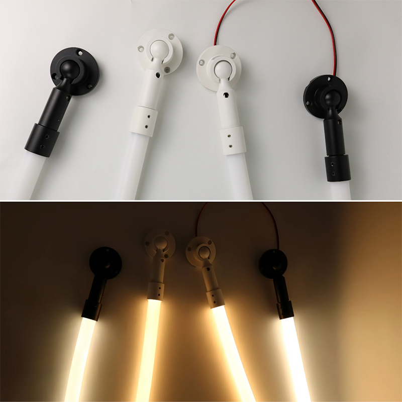 Tira de LED flexible de silicona de 360° de alto brillo para decoración de interiores 7