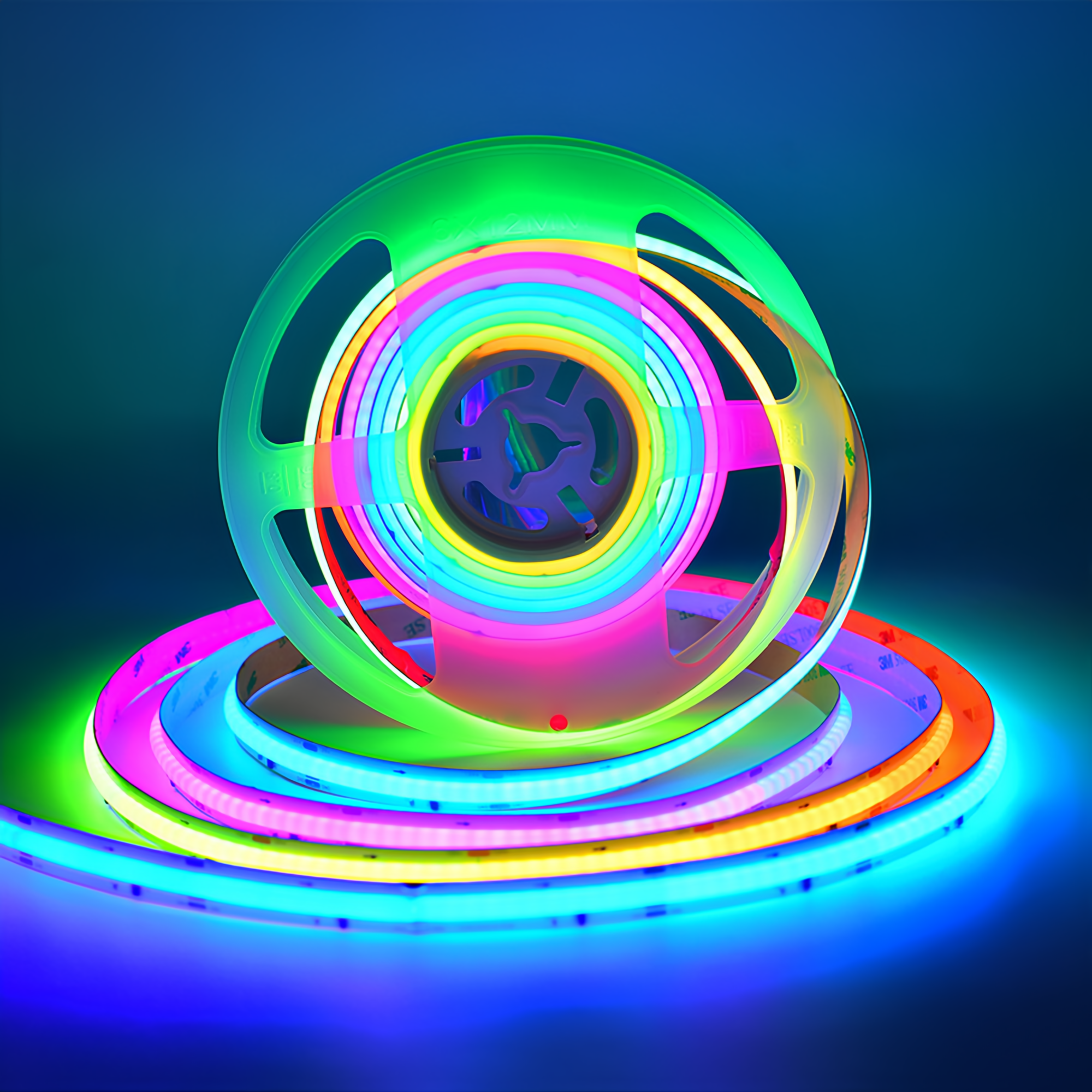 Светодиодная лента GO OCEAN COBIC Dream Color с градиентом RGB для домашнего и коммерческого освещения. Энергоэффективность. 1