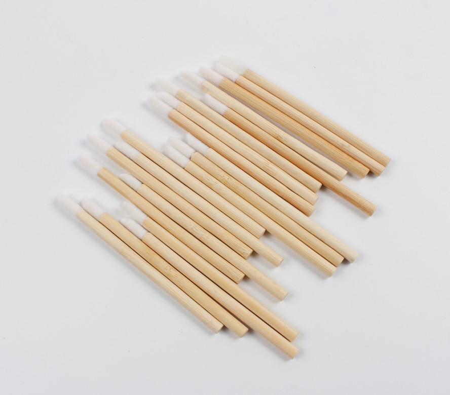 Suprabeauty eco brushes lint-free applicator bamboo handle 1