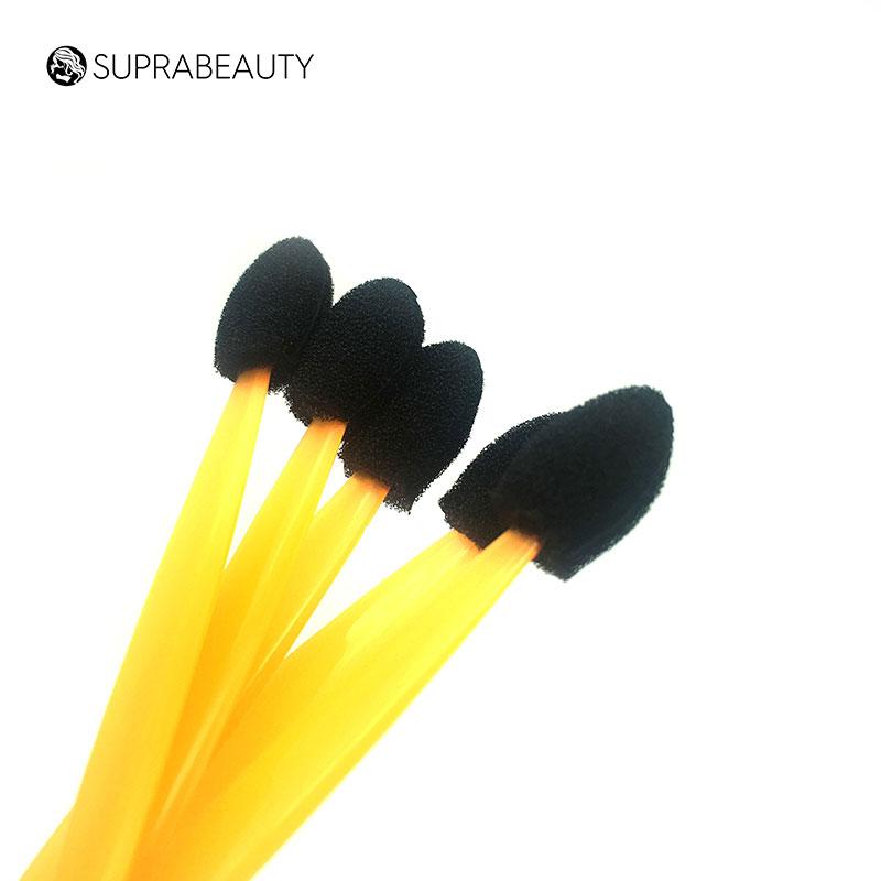 Plastic handle PU form eyeshadow makeup applicator SPD2001 2
