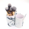 kit pennelli trucco in marmo 15pz 2