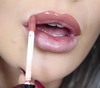 Suprabeauty فرشاة الشفاه المنحنية التي تستخدم لمرة واحدة مع مقبض من الخيزران للحصول على كريم ملمع الشفاه 5