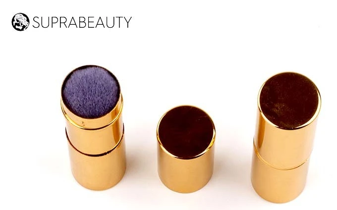 Brochas de maquillaje kabuki de día con puntas súper finas para sombra de ojos. Suprabeauty 4