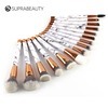 kit pennelli trucco in marmo 15pz 1