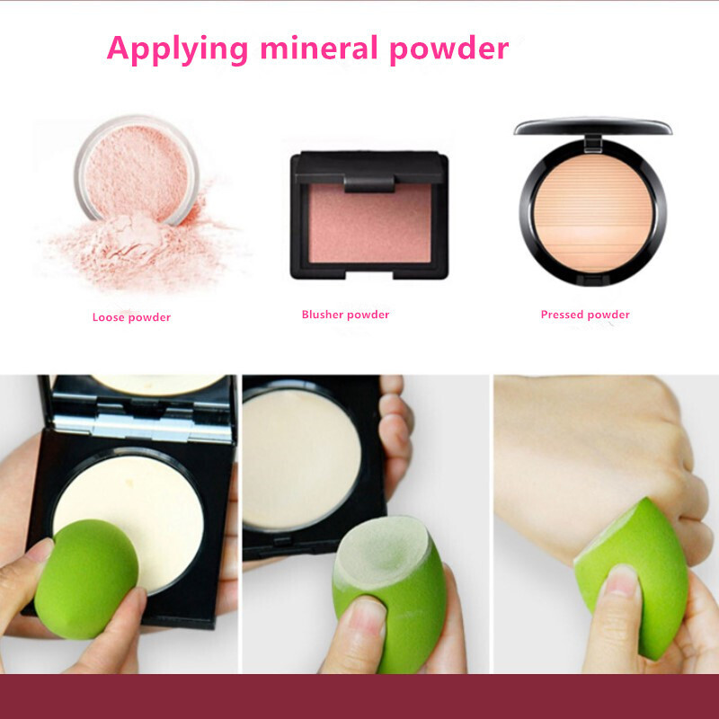 Suprabeauty meilleur prix usine de cales d'éponge de maquillage pour les femmes 6