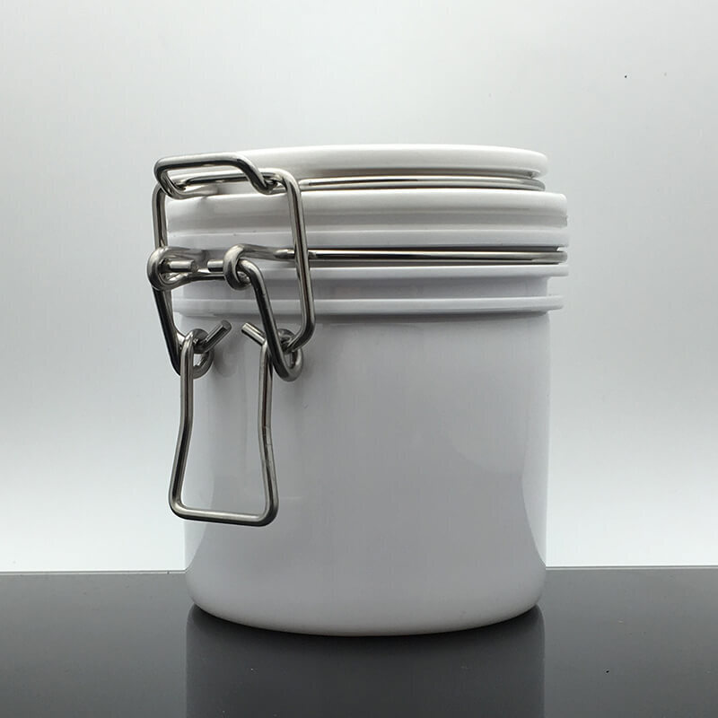 白丸プラスチック密閉瓶 200ml 2