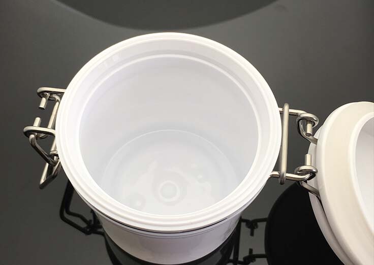 Suprabeauty xlj plastic jars with lids with logo printing for cosmetic cream 4