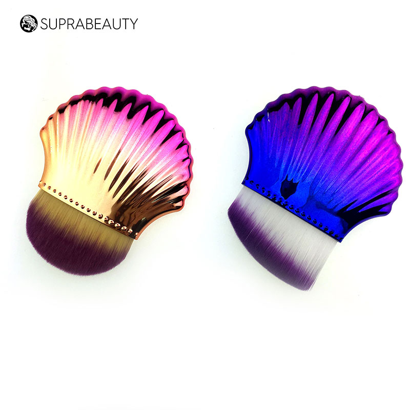 Shell makeup brush Suprabeauty angle brush SPN2001 1