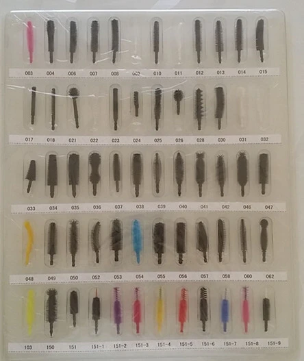 Einweg-Make-up-Applikator-Kits aus sanftem Material, Eyeliner für Wimpernverlängerungsflüssigkeit 2
