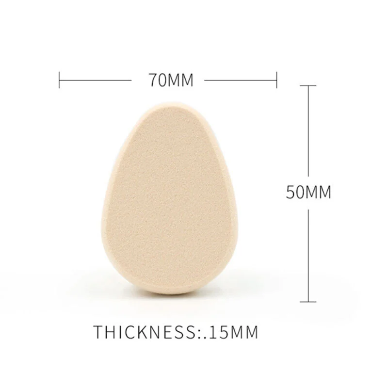 Oval beauty cosmetic sponge latex free SPS1006 1