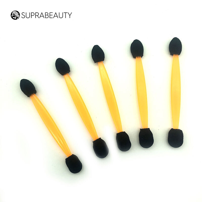 Suprabeauty Aplicadores desechables de fibra delineador de ojos para crema de brillo de labios 4