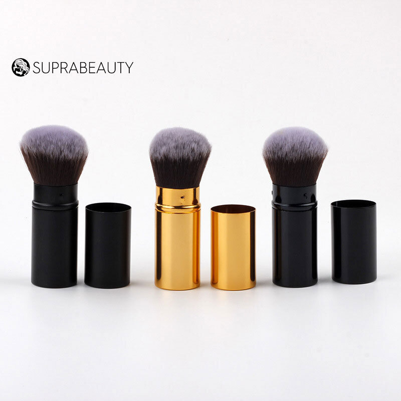 Pinceles de maquillaje compactos, buenos y baratos con pintura ecológica para sombra de ojos. 2