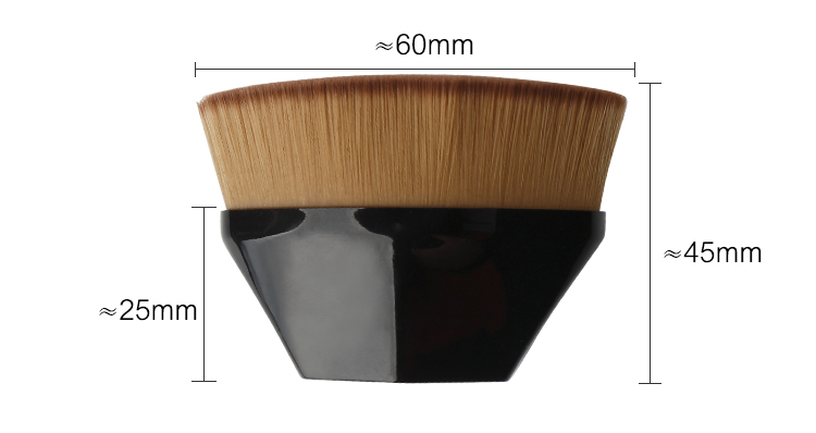 durable retractable makeup brush series bulk production 12