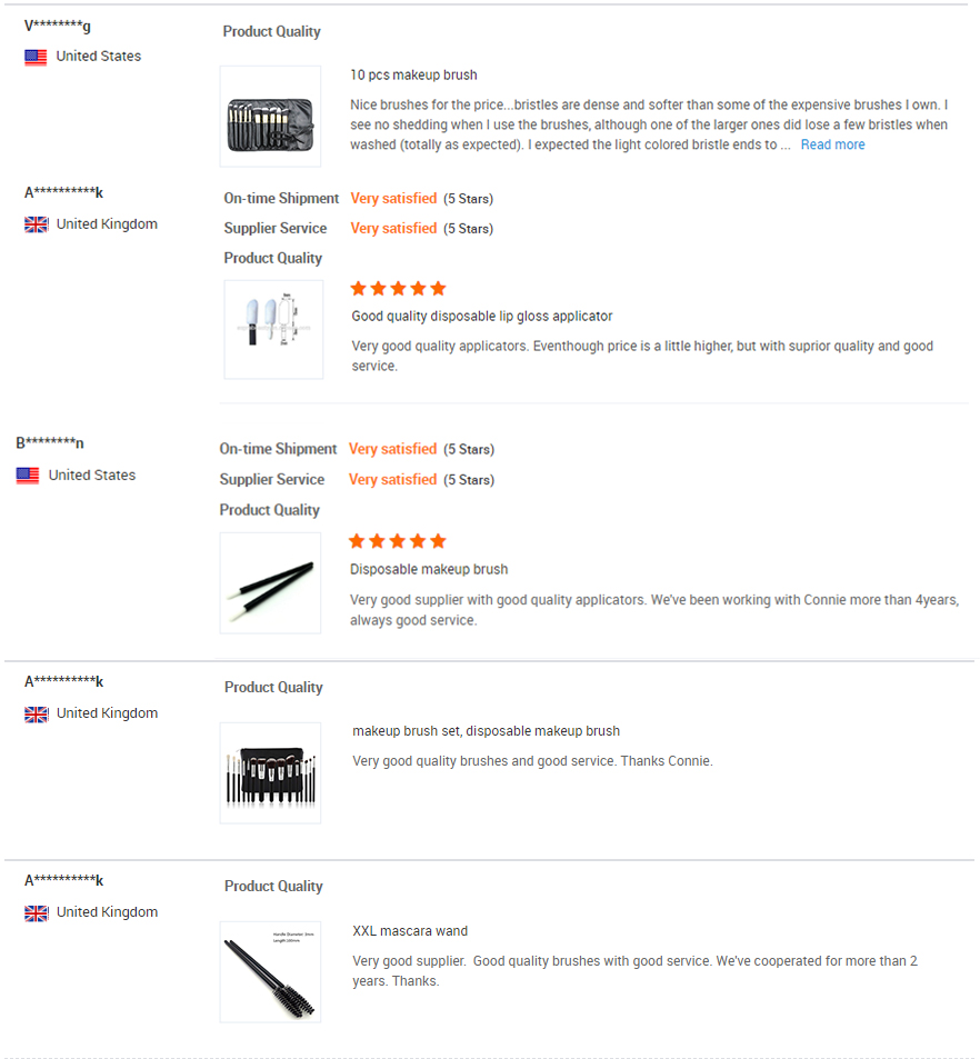 Suprabeauty High-quality deluxe brush set Supply for cosmetic retail store 6