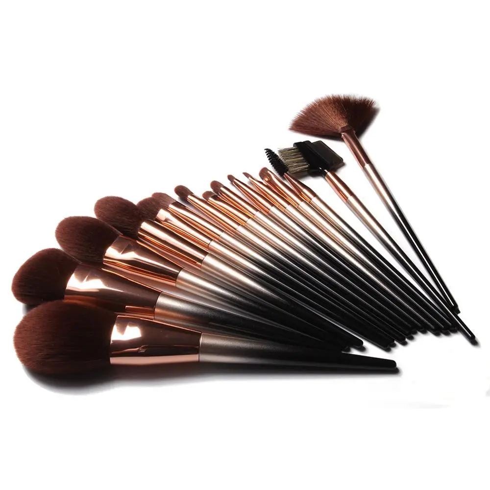 Packaging Synthetic Sable Applicator Make Up Set 16 pcs Handmade Makeup Brush 1