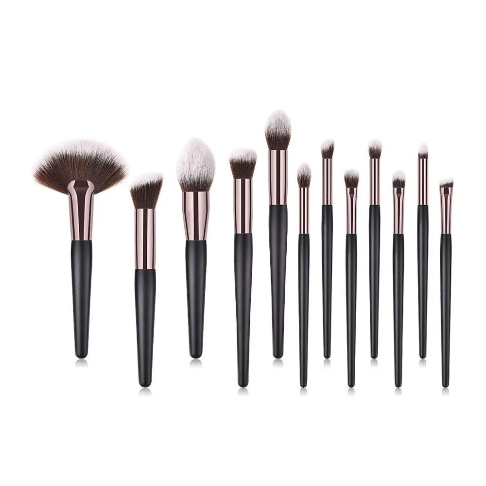 12pcs Foundation Makeup Cosmetic Personalized Set 7pcs Bristle Custom Brush Make Up 1