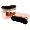 Private Label Weißgold-Konturwinkel-Make-up-Grundierungs-Puderpinsel, großer Kabuki-Pinsel 1