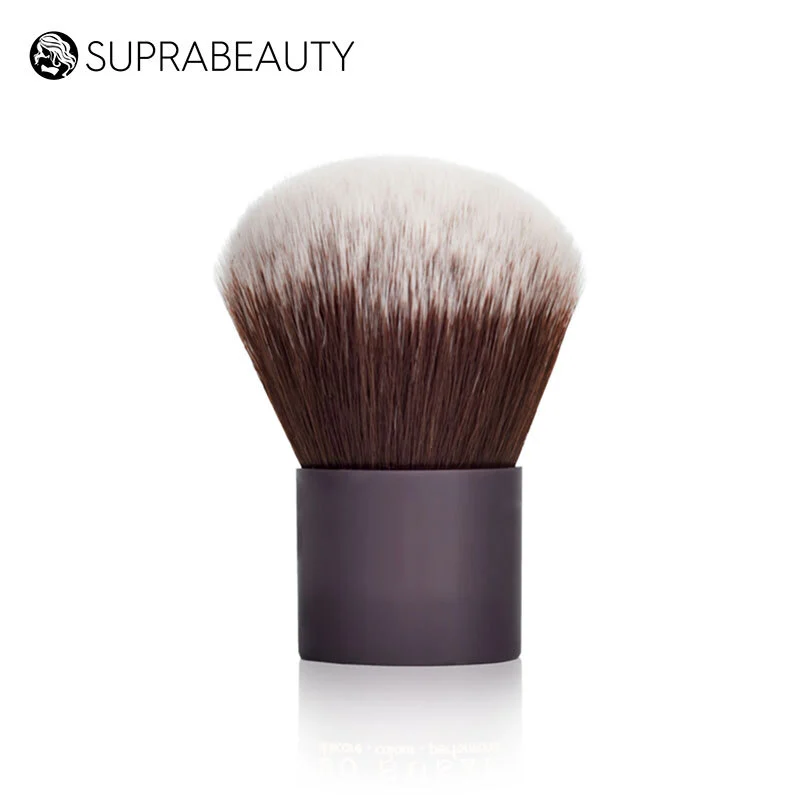 High quality handmade synthetic hair make up brush fluffy kabuki brush 1