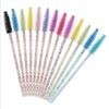 Mini-Spoolie, spitz zulaufend, rote Wimpernverlängerung, Glitzer-Spoolie 2