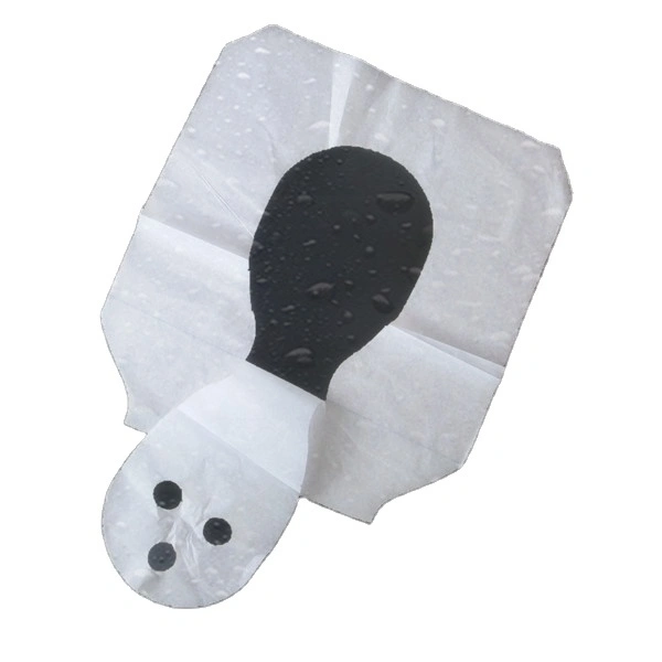 1/4 fold Virgin wood pulp flushable disposable toilet seat cover paper 1