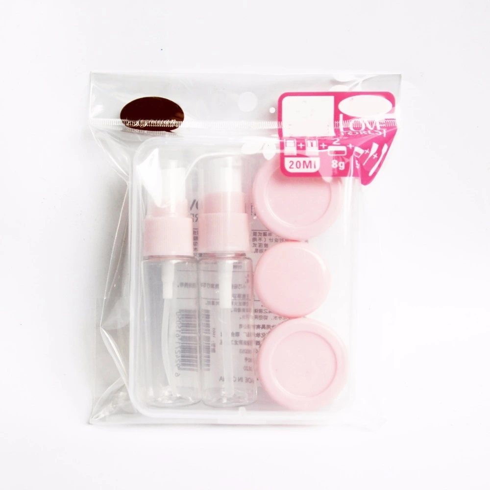 Silicone Travel Pouches & Bottles Set /travel makeup set 1