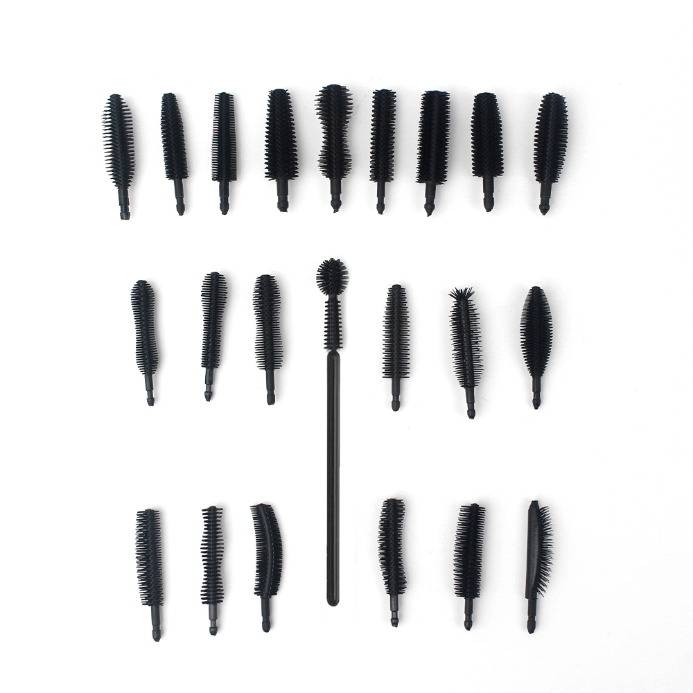 Hot sale Silicone Makeup Tools Mascara wands Head Disposable Eyelash Brush 1