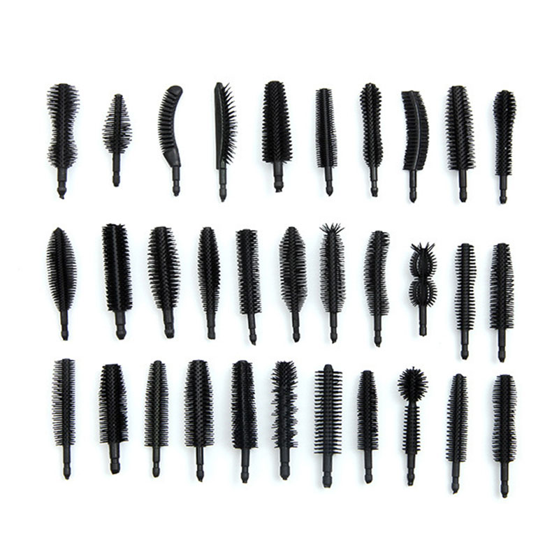 Hot sale Silicone Makeup Tools Mascara wands Head Disposable Eyelash Brush 4