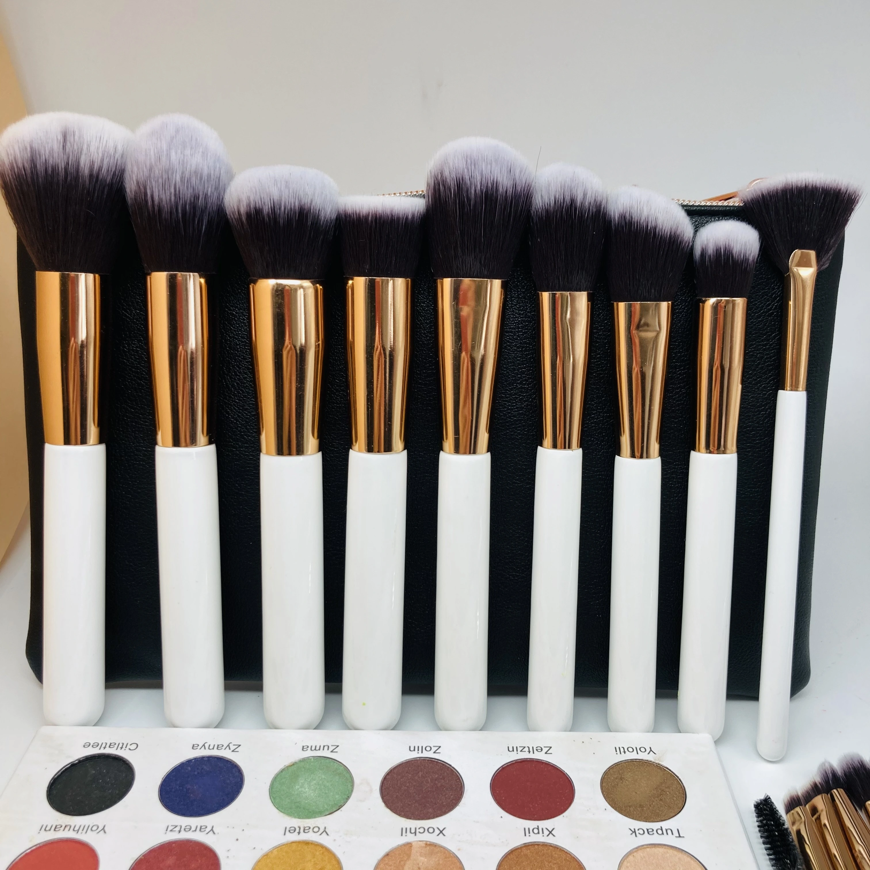 wholesale private label packaging high quality make up brushes kit professional custom logo makeup brush set 1