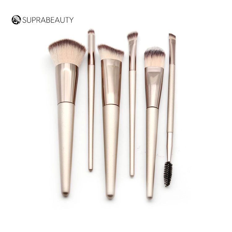 Jaf Glitter Hair Liner Flat White Eco Friendly Set 6pcs Marque de pinceau de maquillage 1