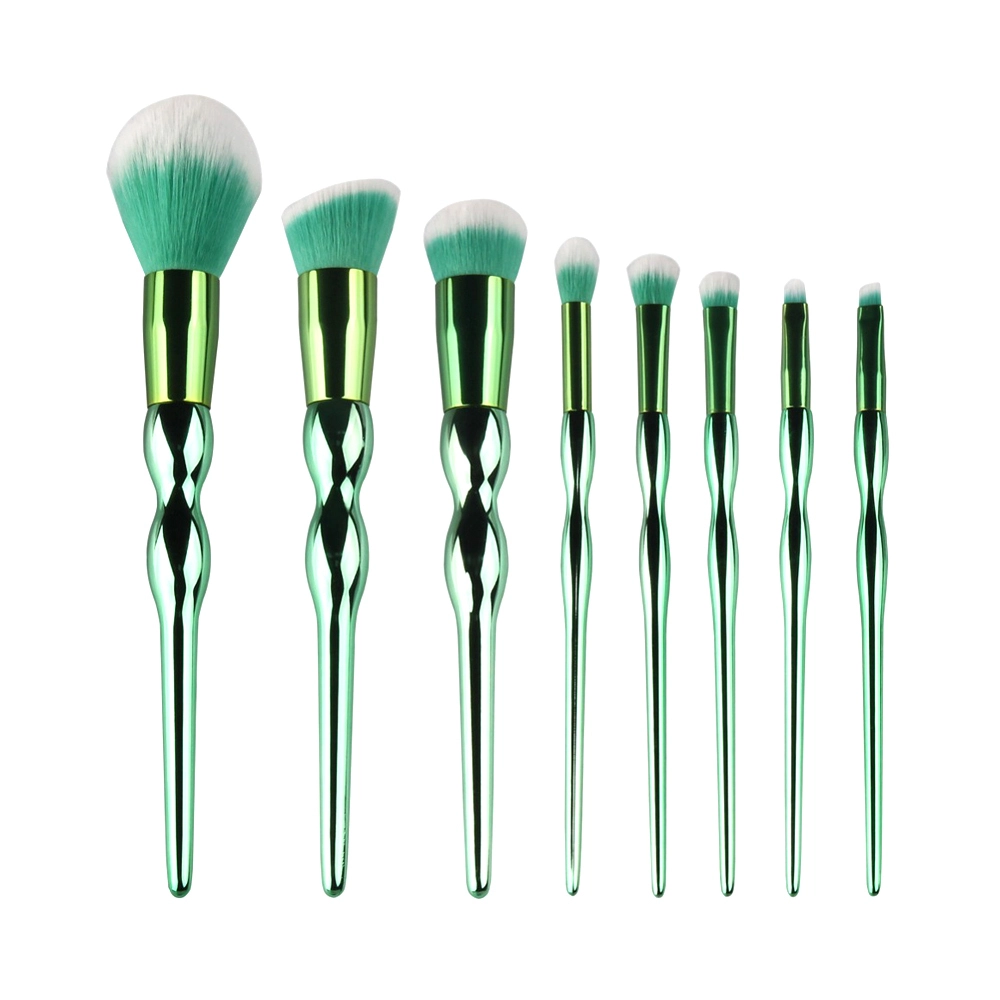 Makeup Tool Brush Gourd Shaped Handle Cosmetics Makeup Brush Sets Private Label oval makeup brush 1