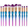 Outil de maquillage brosse en forme de gourde poignée cosmétiques pinceaux de maquillage ensembles marque privée pinceau de maquillage ovale 2